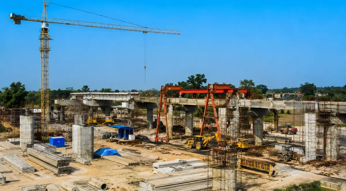 Bharat Spun Pipe ROB project